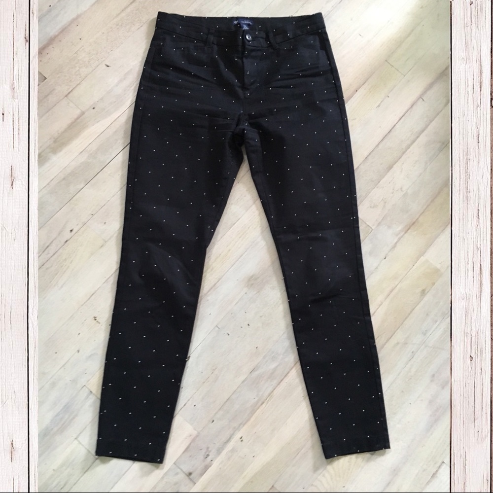 GAP Slim City Polka Dot Pants Size 2R